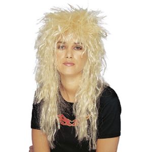 Blonde Rocker Wig Deluxe