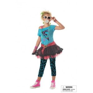 80's Valley Girl Tween  Costume