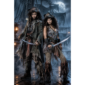 Ghost Couple Costumes