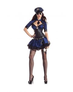 Sultry Officer Body Shaper Costume