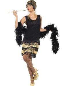 Fringed 20's Flapper Dress