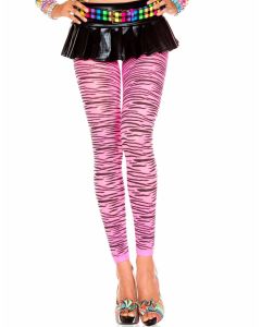 Zebra Capri Leggings