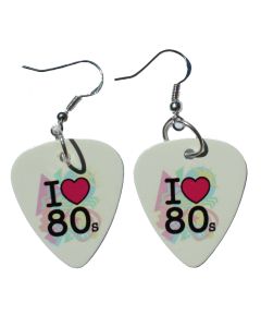 I Love 80's Earrings