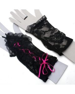 Ribbon Lace Gloves