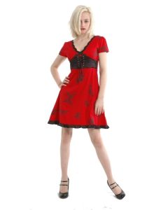 Rocker Dress Red