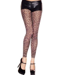 Leopard Capri Leggings