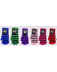 Knit Break Dance Gloves Striped