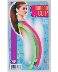 80's Banana Clips