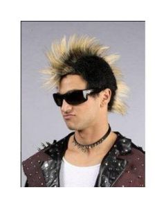 Faux Hawk Wig Blonde