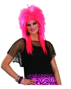 80's Black Mesh Rocker Shirt