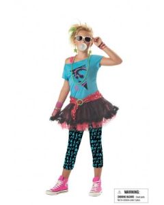 80's Valley Girl Tween  Costume