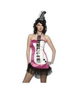 Glam Rock Guitar Pink