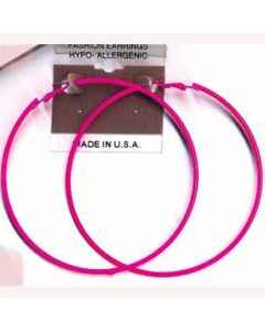 80s Neon Hoop Earrings