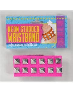 Pink Double Studded Wristband