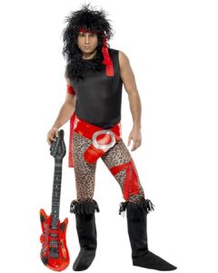 80's Super Rock Star Costume