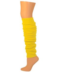80's Lemon Yellow Leg Warmers