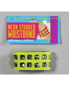 Green Double Studded Wristband