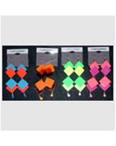 80's Abstract Earrings