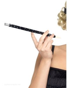 Long Sequined Cigarette Holder