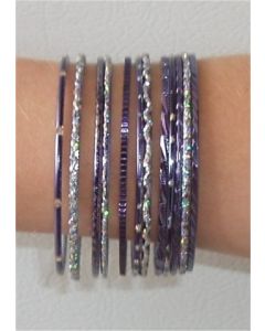 80's Lavender Bangles