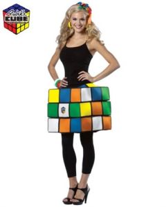80's Rubik's Cube Costume
