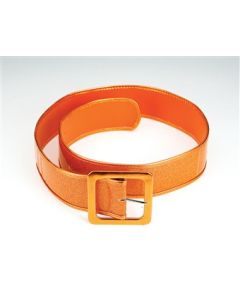 60's Orange Glitter Belt