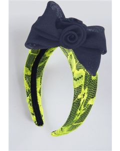 80's Neon Green Headband