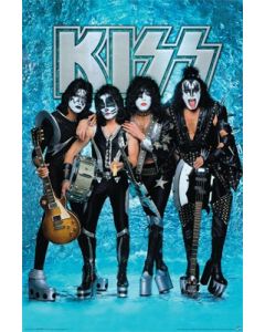 KISS (Chrome) Poster