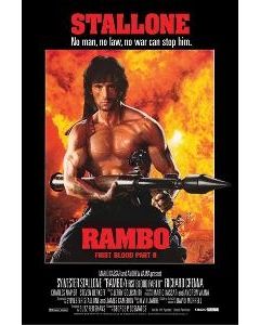 Rambo First Blood II Poster