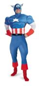 Captain America Muscle Chest Adult