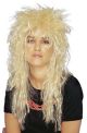 Blonde Rocker Wig Deluxe