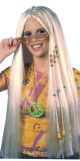 70's Hippie Wig Blonde with beads