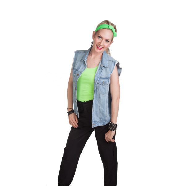 80's Borderline Green Outfit