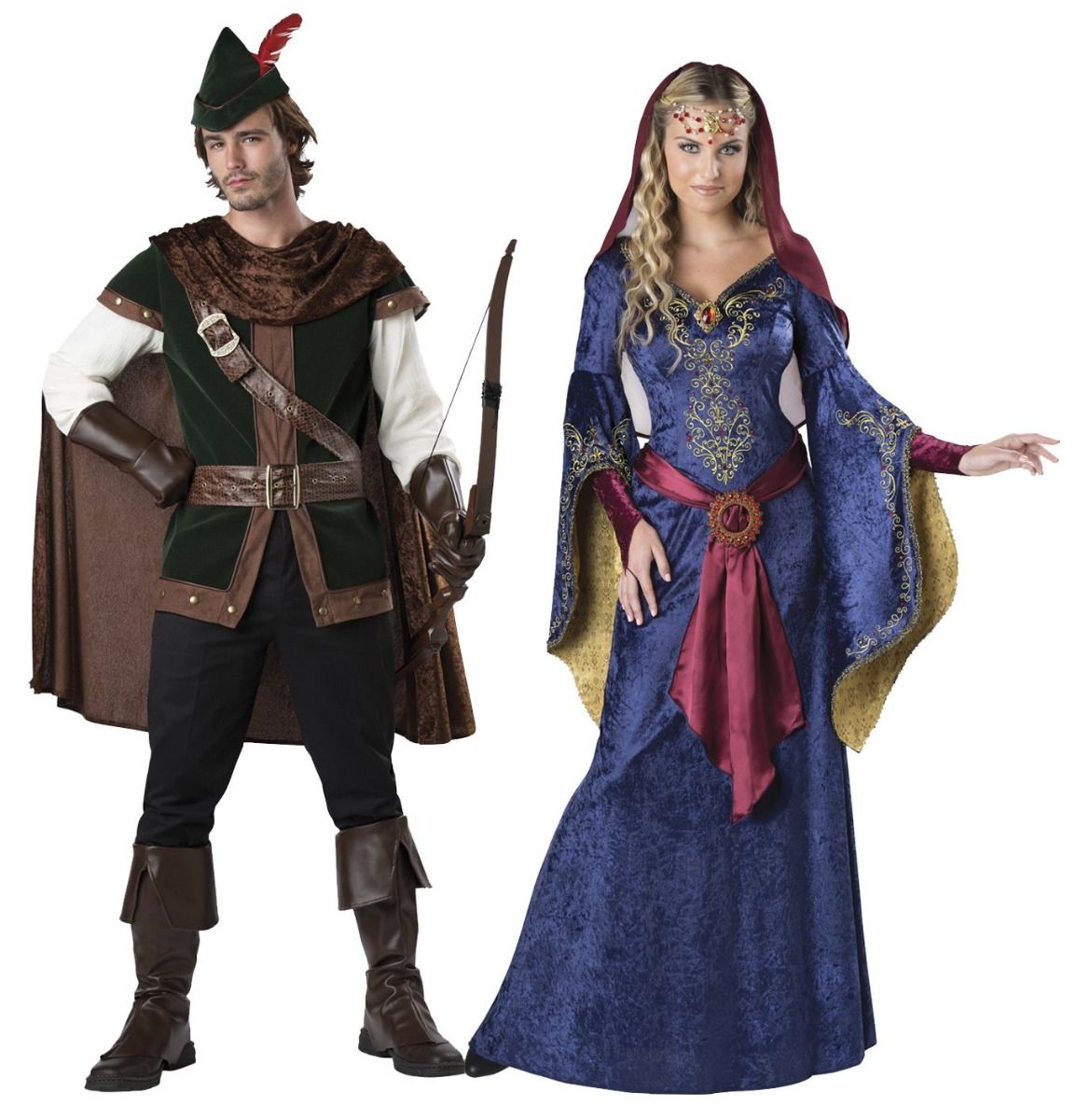 chinese dress ladies Robin Hood Forest Archer Ladies Costume Green